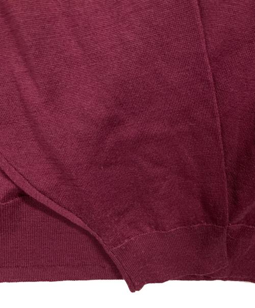 JOHN SMEDLEY（ジョンスメドレー）JOHN SMEDLEY (ジョンスメドレー) モックネックニット ボルドー サイズ:XLの古着・服飾アイテム