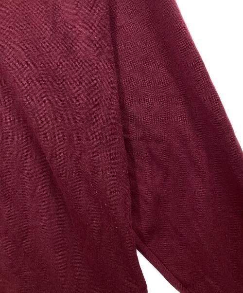 JOHN SMEDLEY（ジョンスメドレー）JOHN SMEDLEY (ジョンスメドレー) モックネックニット ボルドー サイズ:XLの古着・服飾アイテム