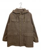 TOMORROW LANDトゥモローランド）の古着「コットンウール マウンテンパーカー」｜ブラウン