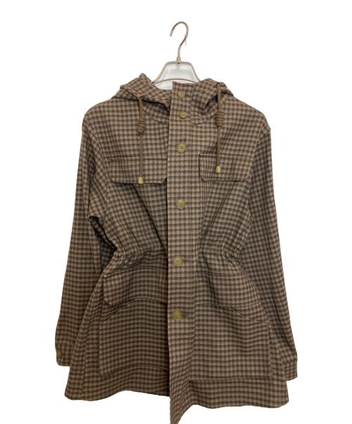 TOMORROW LAND（トゥモローランド）TOMORROW LAND (トゥモローランド) コットンウール マウンテンパーカー ブラウン サイズ:Mの古着・服飾アイテム