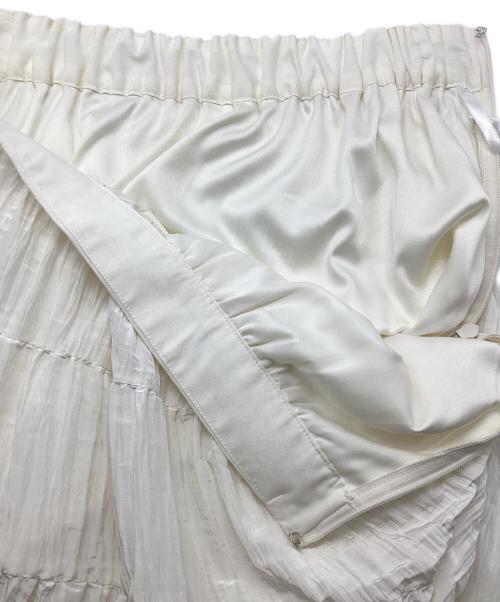 CADUNE（カデュネ）CADUNE (カデュネ) ティアードスカート ベージュ サイズ:38の古着・服飾アイテム