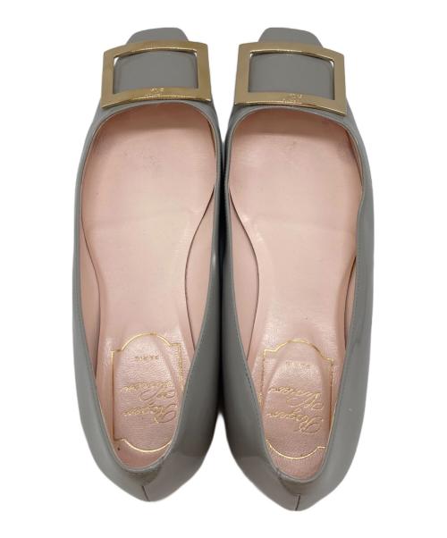 Roger Vivier（ロジェ ヴィヴィエ）Roger Vivier (ロジェ ヴィヴィエ) Trompette Ballerina グレー サイズ:-（実寸直径26cm）の古着・服飾アイテム