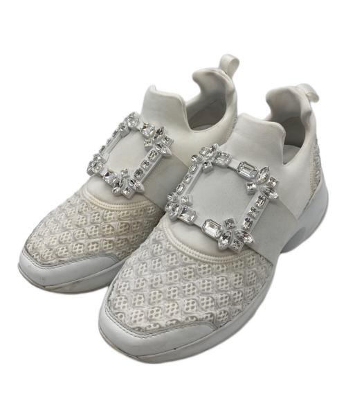 Roger Vivier（ロジェ ヴィヴィエ）Roger Vivier (ロジェ ヴィヴィエ) スニーカー ホワイト サイズ:37の古着・服飾アイテム