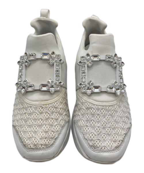 Roger Vivier（ロジェ ヴィヴィエ）Roger Vivier (ロジェ ヴィヴィエ) スニーカー ホワイト サイズ:37の古着・服飾アイテム