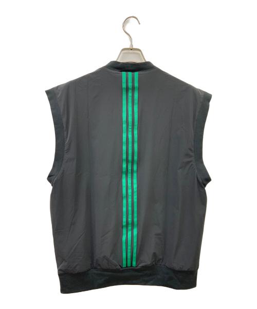 adidas（アディダス）adidas (アディダス) ROLLING LINKS 撥水 ベスト ブラック サイズ:M 未使用品の古着・服飾アイテム