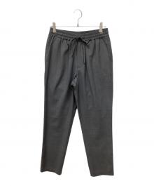 BARENA（バレナ）の古着「ウールイージーパンツ　スラックス」｜グレー