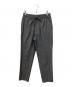 BARENA（バレナ）の古着「ウールイージーパンツ　スラックス」｜グレー