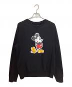 TAKAHIROMIYASHITA TheSoloIst.×DISNEYタカヒロミヤシタ ザソロイスト×ディズニー）の古着「Mickey Mouse Crew Sweat」｜ブラック