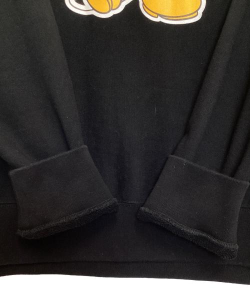 TAKAHIROMIYASHITA TheSoloIst.（タカヒロミヤシタ ザソロイスト）TAKAHIROMIYASHITA TheSoloIst. (タカヒロミヤシタ ザソロイスト) DISNEY (ディズニー) Mickey Mouse Crew Sweat ブラック サイズ:50の古着・服飾アイテム