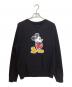 TAKAHIROMIYASHITA TheSoloIst.（タカヒロミヤシタ ザソロイスト）の古着「Mickey Mouse Crew Sweat」｜ブラック