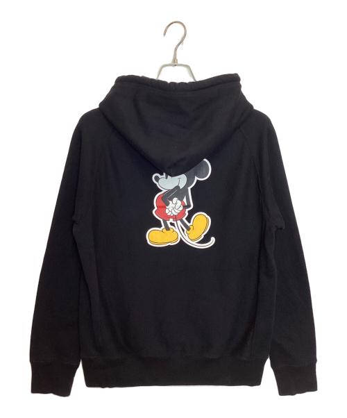 TAKAHIROMIYASHITA TheSoloIst.（タカヒロミヤシタ ザソロイスト）TAKAHIROMIYASHITA TheSoloIst. (タカヒロミヤシタ ザソロイスト) DISNEY (ディズニー) Mickey Mouse Hoody ブラック サイズ:46の古着・服飾アイテム