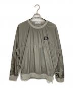 STONE ISLANDストーンアイランド）の古着「Nylon Metal Watro Sweat」｜グレー