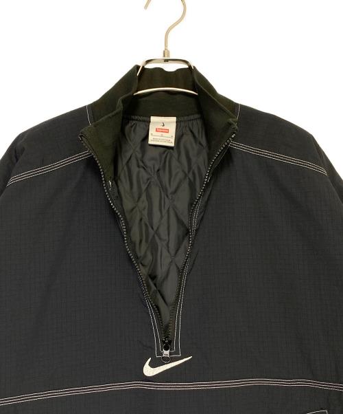 SUPREME（シュプリーム）SUPREME (シュプリーム) NIKE (ナイキ) Ripstop Pullover ブラック サイズ:Mの古着・服飾アイテム