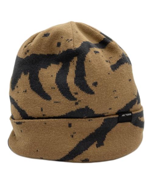 ARC'TERYX（アークテリクス）ARC'TERYX (アークテリクス) Lightweight Grotto Toque ベージュ×グレーの古着・服飾アイテム