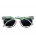 OAKLEY (オークリー) サングラス ホワイト×グリーン：15000円