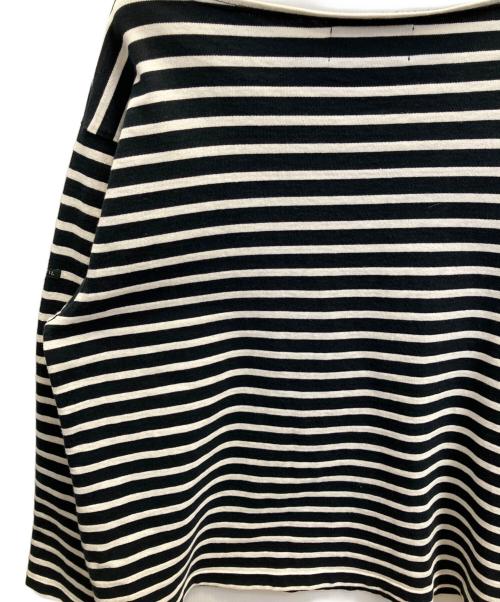 OUTIL（ウティ）OUTIL (ウティ) バスクシャツ ブラック×ホワイト サイズ:1の古着・服飾アイテム