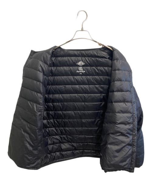 DANTON（ダントン）DANTON (ダントン) INNER DOWN CREWNECK JACKET ブラック サイズ:XXLの古着・服飾アイテム