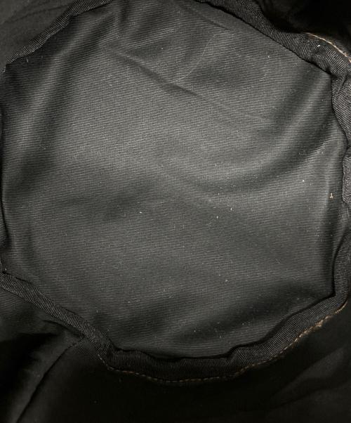 ourhome（アワホーム）ourhome (アワホーム) こだわりレザーのバケツバッグ ブラウンの古着・服飾アイテム