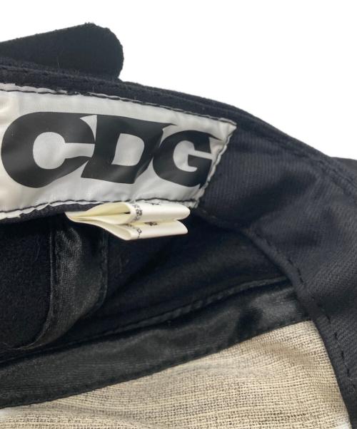 CDG（シーディージー）CDG (シーディージー) キャップ ブラックの古着・服飾アイテム
