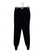 Col Pierrotコルピエロ）の古着「裾リブパンツ」｜ブラック