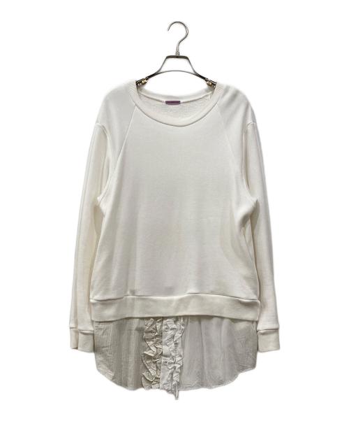 SueUNDERCOVER（スーアンダーカバー）SueUNDERCOVER (スーアンダーカバー) スウェット ホワイト サイズ:2の古着・服飾アイテム