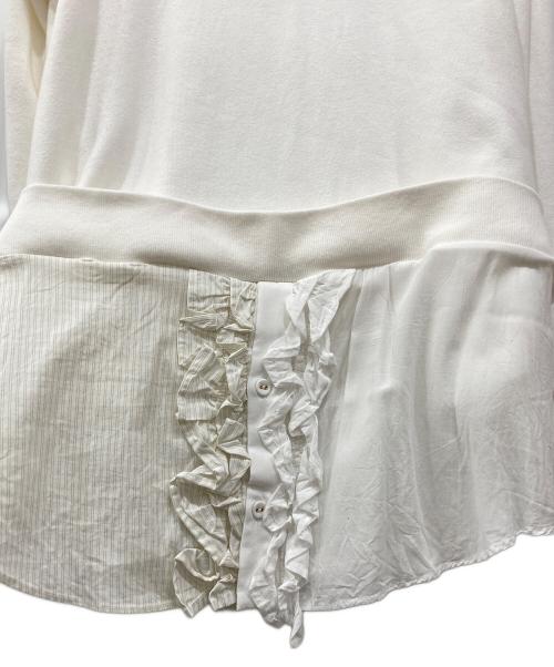 SueUNDERCOVER（スーアンダーカバー）SueUNDERCOVER (スーアンダーカバー) スウェット ホワイト サイズ:2の古着・服飾アイテム