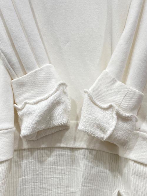SueUNDERCOVER（スーアンダーカバー）SueUNDERCOVER (スーアンダーカバー) スウェット ホワイト サイズ:2の古着・服飾アイテム