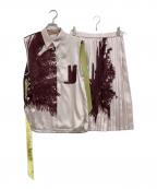 N°21ヌメロヴェントゥーノ）の古着「パームツリープリントセットアップ」｜ピンク