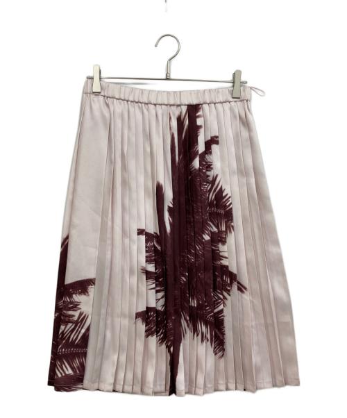 N°21（ヌメロヴェントゥーノ）N°21 (ヌメロヴェントゥーロ) パームツリープリントセットアップ ピンク サイズ:40の古着・服飾アイテム