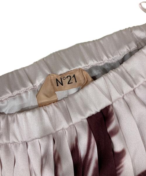 N°21（ヌメロヴェントゥーノ）N°21 (ヌメロヴェントゥーロ) パームツリープリントセットアップ ピンク サイズ:40の古着・服飾アイテム