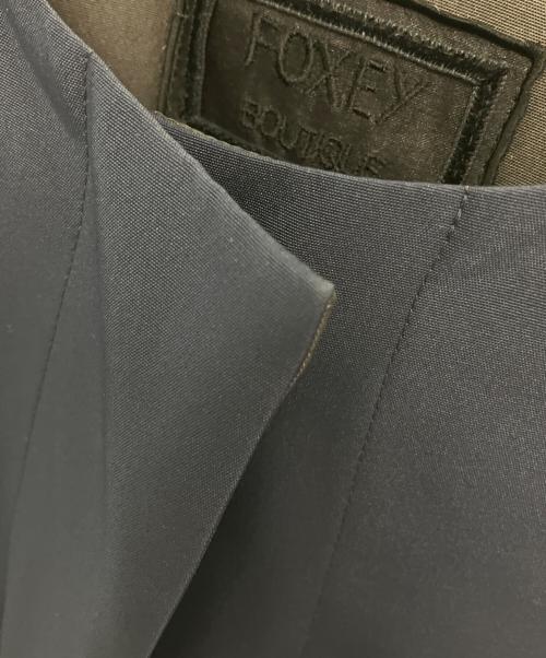 FOXEY（フォクシー）FOXEY (フォクシー) Coat TOFFEE ネイビー サイズ:38の古着・服飾アイテム