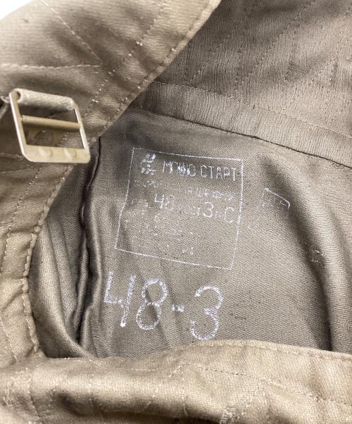 MILITARY（ミリタリー）MILITARY (ミリタリー) ソビエト連邦 タンカースパンツ カーキ サイズ:48-3の古着・服飾アイテム