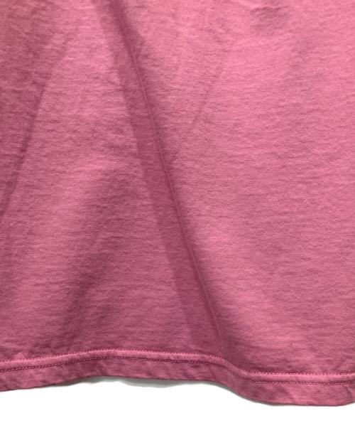 plantation（プランテーション）plantation (プランテーション) プリントTシャツ ピンク サイズ:Ｍの古着・服飾アイテム