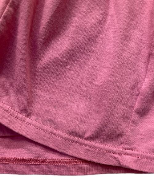 plantation（プランテーション）plantation (プランテーション) プリントTシャツ ピンク サイズ:Ｍの古着・服飾アイテム