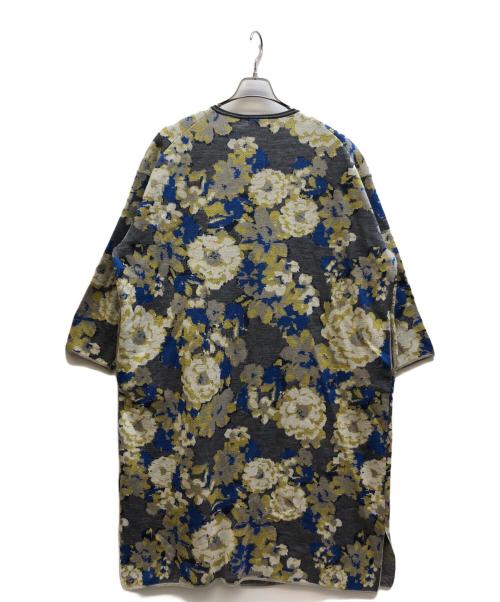 plantation（プランテーション）plantation (プランテーション) ホグシ花ニットロングカーディガン グレー サイズ:Ⅿ 未使用品の古着・服飾アイテム
