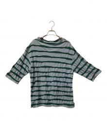 plantation（プランテーション）の古着「テープリップルTシャツ」｜グリーン