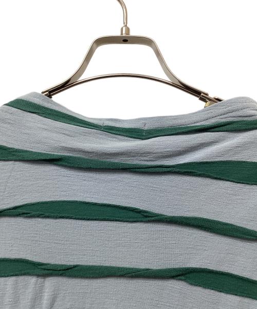 plantation（プランテーション）plantation (プランテーション) テープリップルTシャツ グリーン サイズ:M 未使用品の古着・服飾アイテム