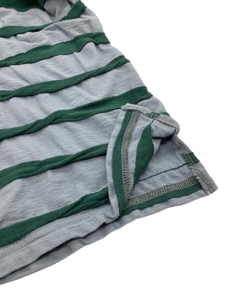 plantation（プランテーション）plantation (プランテーション) テープリップルTシャツ グリーン サイズ:M 未使用品の古着・服飾アイテム