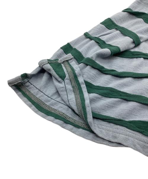 plantation（プランテーション）plantation (プランテーション) テープリップルTシャツ グリーン サイズ:M 未使用品の古着・服飾アイテム