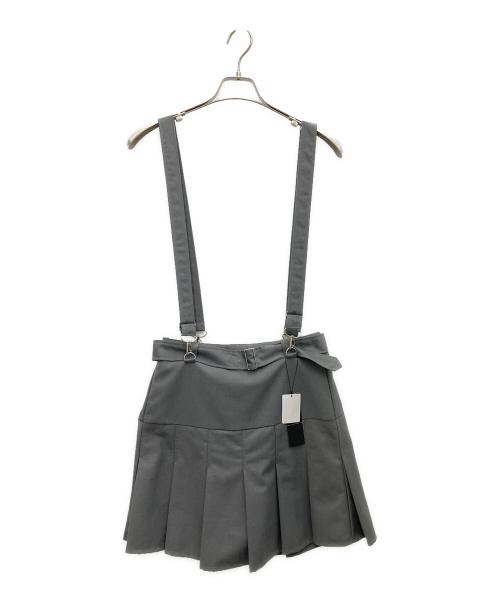 Candy Stripper（キャンディーストリッパー）Candy Stripper (キャンディーストリッパー) SUSPENDER SKIRT PANTS グレー サイズ:2 未使用品の古着・服飾アイテム