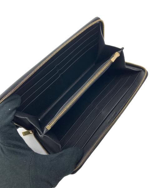 CELINE（セリーヌ）CELINE (セリーヌ) 長財布 グリーンの古着・服飾アイテム