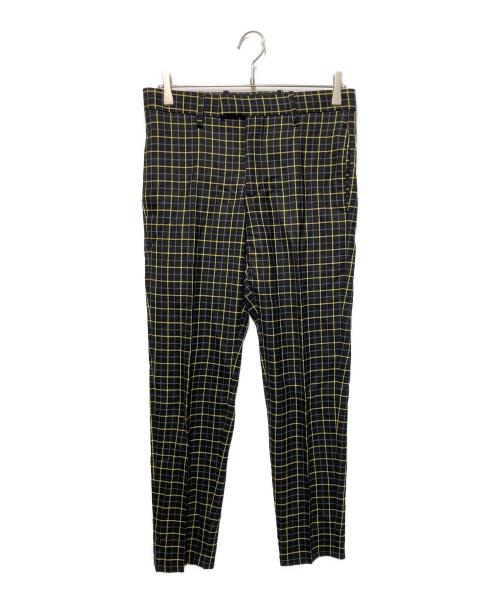 PAUL SMITH（ポールスミス）PAUL SMITH (ポールスミス) セットアップスーツ ブラック×イエロー サイズ:Mの古着・服飾アイテム