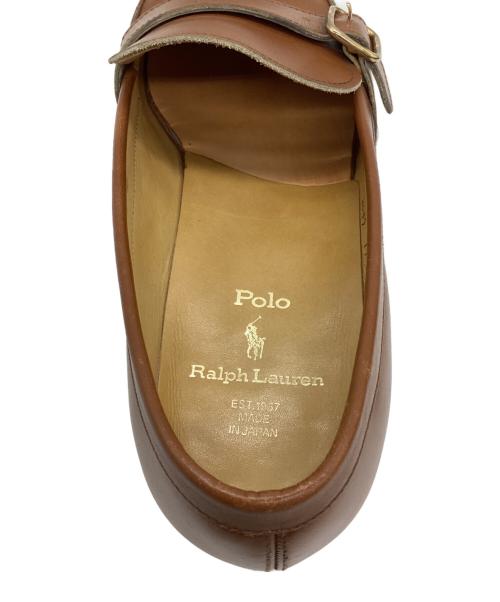 POLO RALPH LAUREN（ポロ・ラルフローレン）POLO RALPH LAUREN (ポロ・ラルフローレン) ローファー ブラウン サイズ:26の古着・服飾アイテム