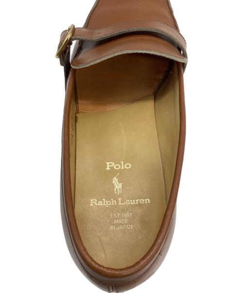 POLO RALPH LAUREN（ポロ・ラルフローレン）POLO RALPH LAUREN (ポロ・ラルフローレン) ローファー ブラウン サイズ:26の古着・服飾アイテム