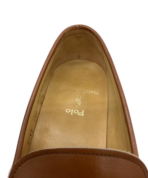 POLO RALPH LAUREN（ポロ・ラルフローレン）POLO RALPH LAUREN (ポロ・ラルフローレン) ローファー ブラウン サイズ:26の古着・服飾アイテム