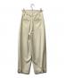 MARW UNITED ARROWS (マルゥ ユナイテッドアローズ) タックパンツ アイボリー サイズ:36：5000円