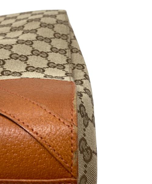 GUCCI（グッチ）GUCCI (グッチ) GGキャンバス トートバッグ  ブラウンの古着・服飾アイテム