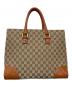 GUCCI（グッチ）の古着「GGキャンバス トートバッグ 」｜ブラウン