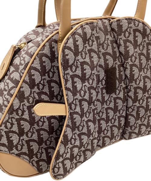 Christian Dior（クリスチャン ディオール）Christian Dior (クリスチャン ディオール) ダブルサドルバッグ ブラウンの古着・服飾アイテム