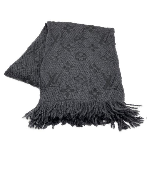 LOUIS VUITTON（ルイ ヴィトン）LOUIS VUITTON (ルイ ヴィトン) エシャルプ・ロゴマニア ブラックの古着・服飾アイテム